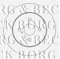 BORG & BECK bbd4561 -  Тормозной диск